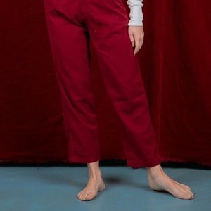 XS Big Bud Press trousers - cranberry